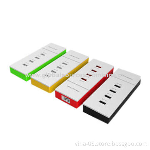 Cellphone Chargers, Multi-port with 100 - 240V, 50/60Hz Input Range